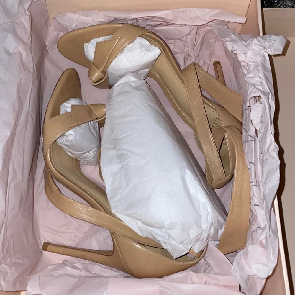 Alexandre Birman Clarita Leather Sandal Size 36.5 - Picture 7 of 11